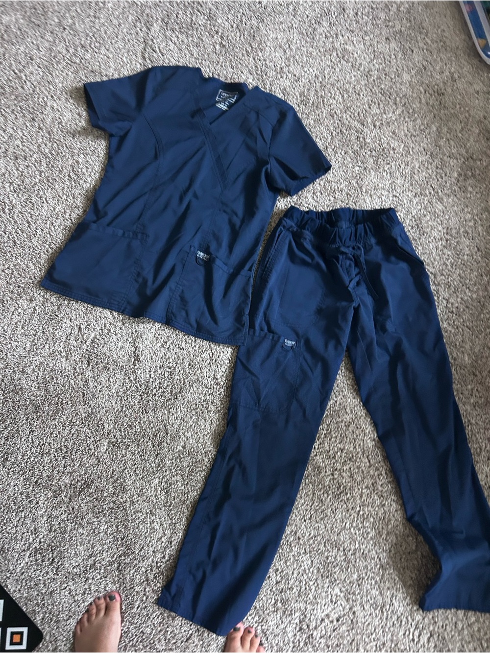 Navy Scrub set